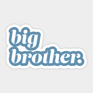 Big Brother Pregnancy Announcement Sticker